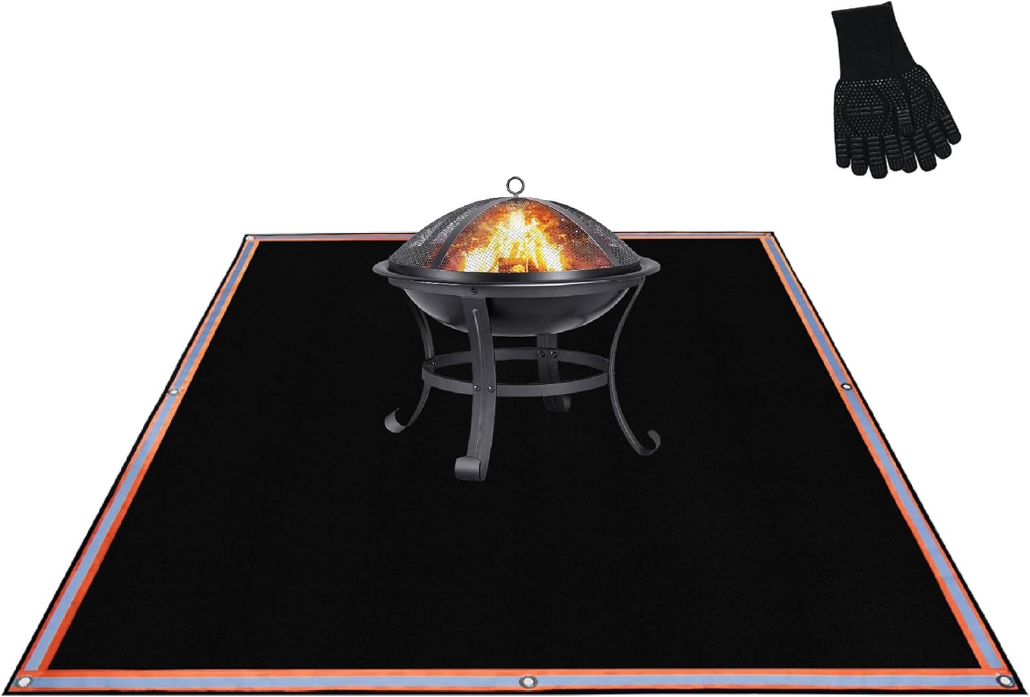 Fireproof 3 Layer Fire Pit Mat E7386
