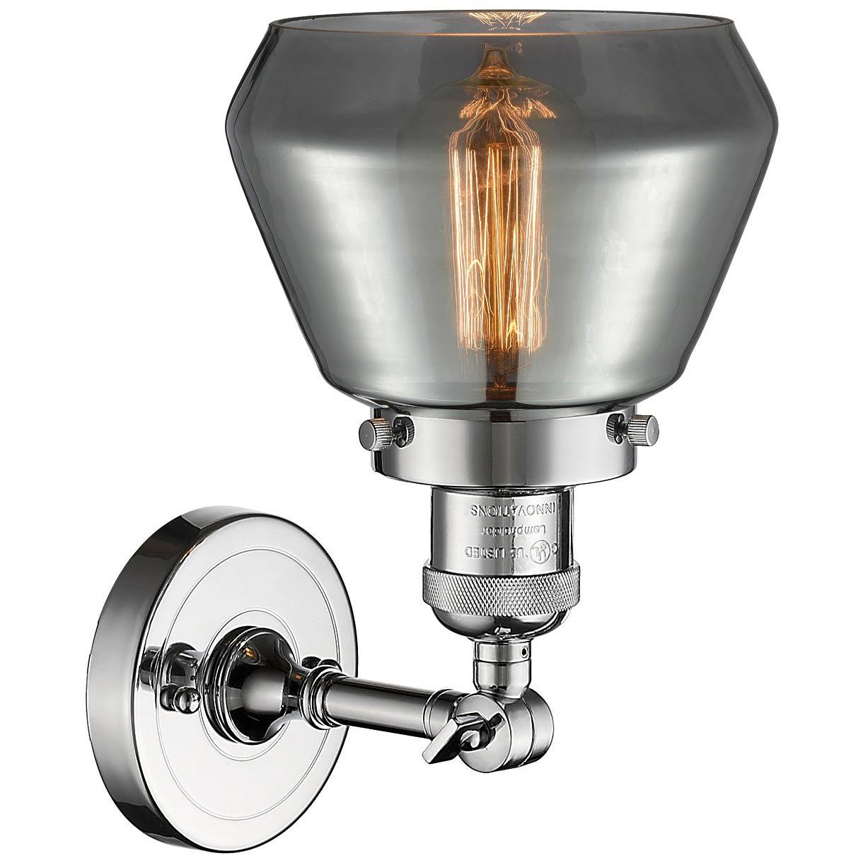 Chrome 1 Light Sconce I6792