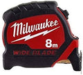 Red 8M Tape Measure Wide Blade 33mm S697