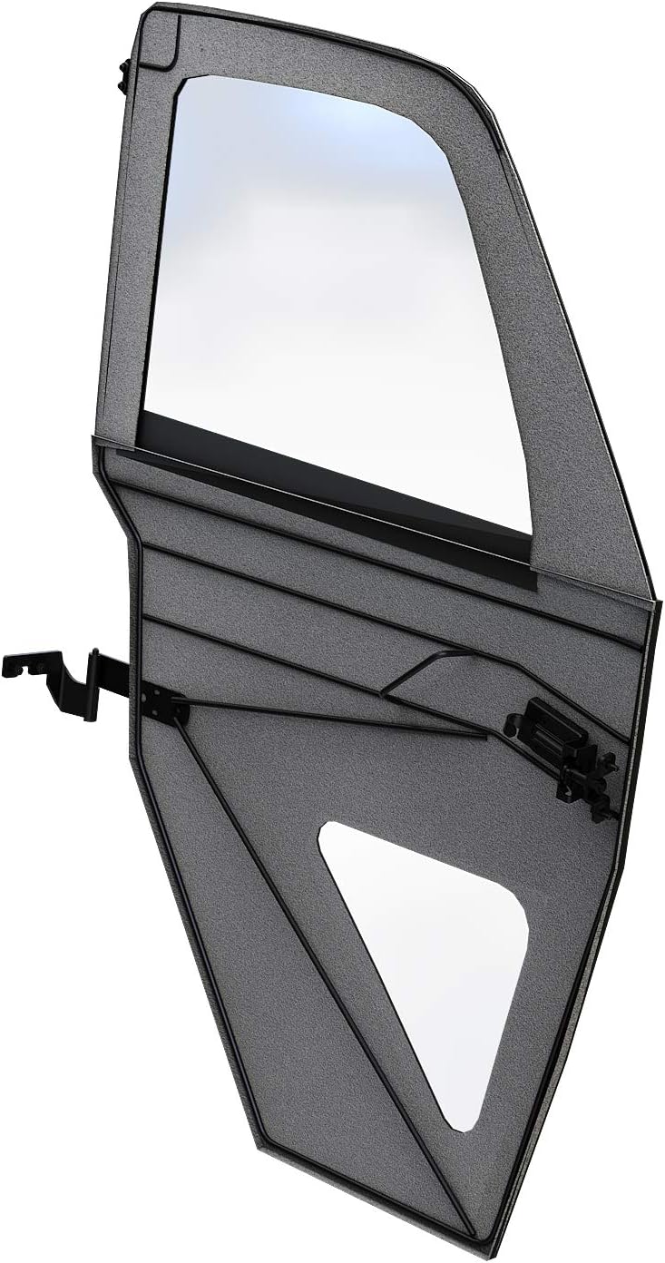 Black Canvas Zip Front Doors for Polaris Ranger XP 1000 / Crew O937