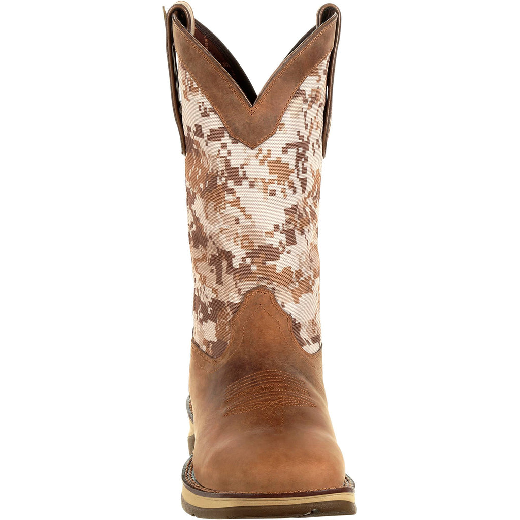 Brown Desert Camo Men&s 11 Boots Z885441