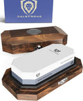 Premium Portable Whetstone Set - #1000/#6000 Grit Combo Stone - Oak Storage & Carrying Box - Top-Grade Corundum P696