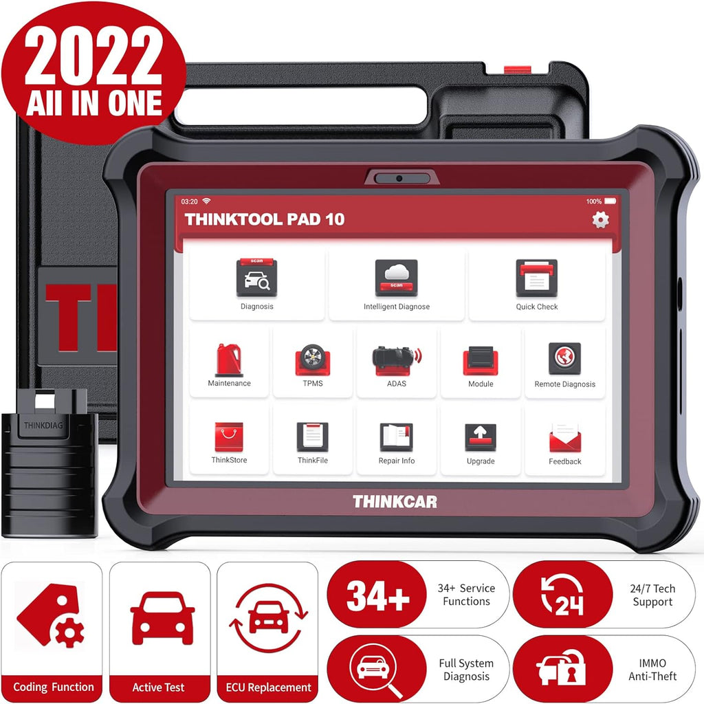 Bi-Directional Diagnostic Scan Tool, 34 Reset Services, Active Test, Key Program, ECU Coding P118408