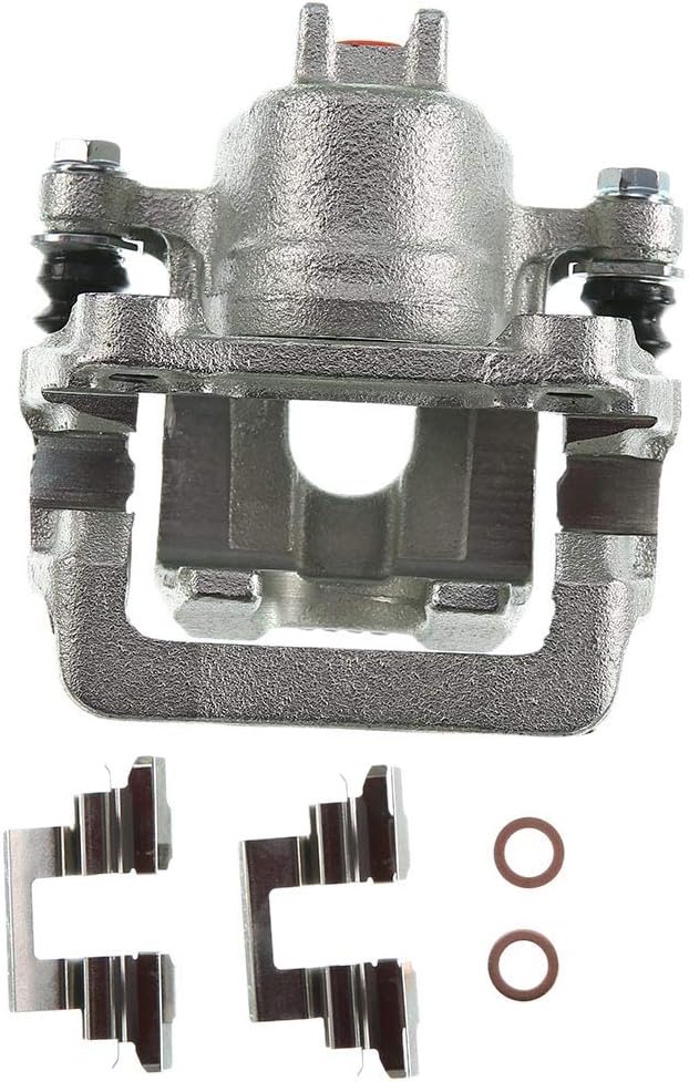 Disc Brake Caliper Assembly with Bracket Rear Left Driver Side Pack of 2 Y32277