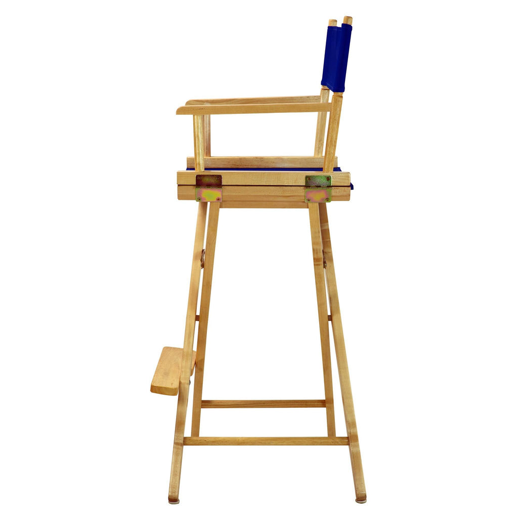 Natural Frame Orange Canvas Director's Chair E75868