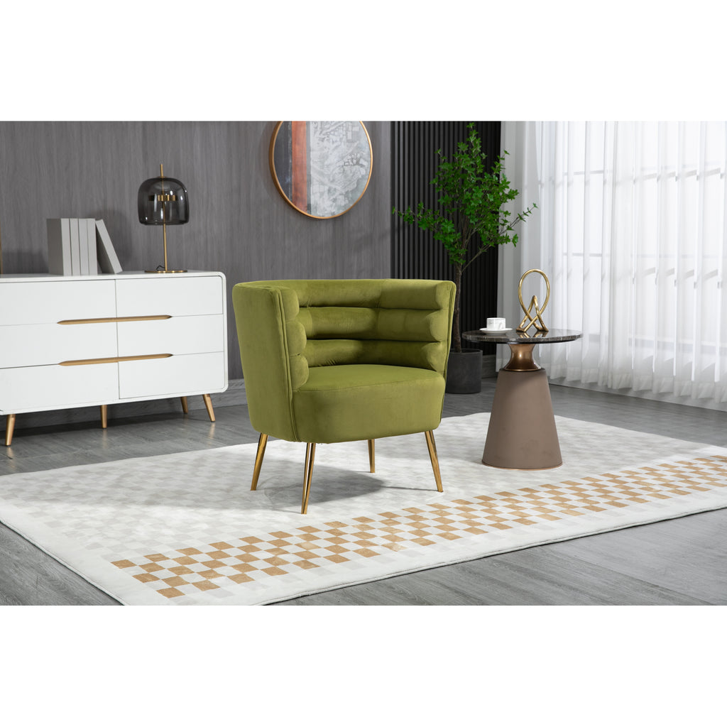 Accent Chair with Golden feet X10268