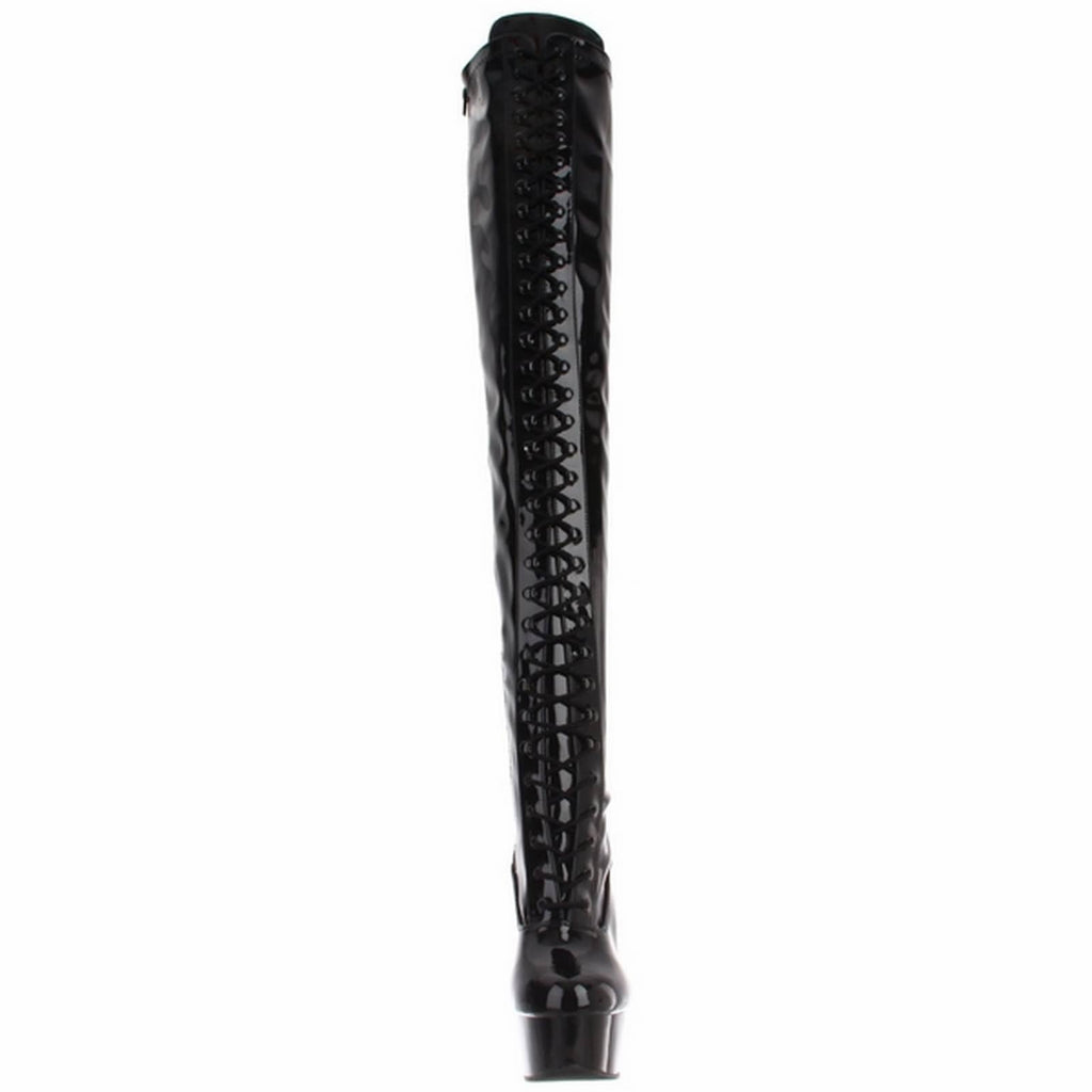 Black Str Patent Shoes C6793