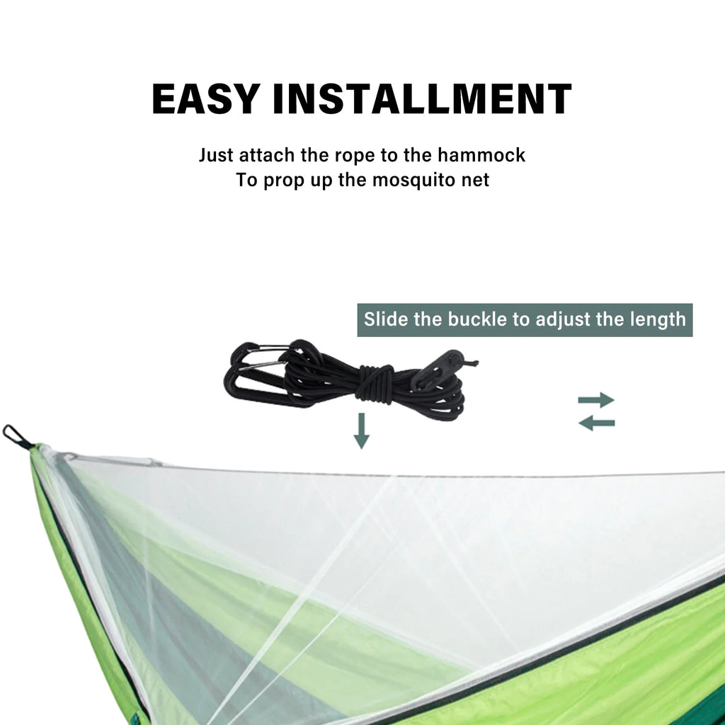 300kg Load Capacity Hammock with Mosquito Net M665