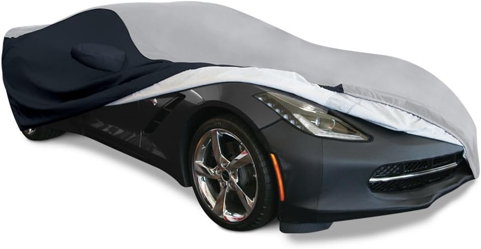 Gray Black Car Cover Q98448
