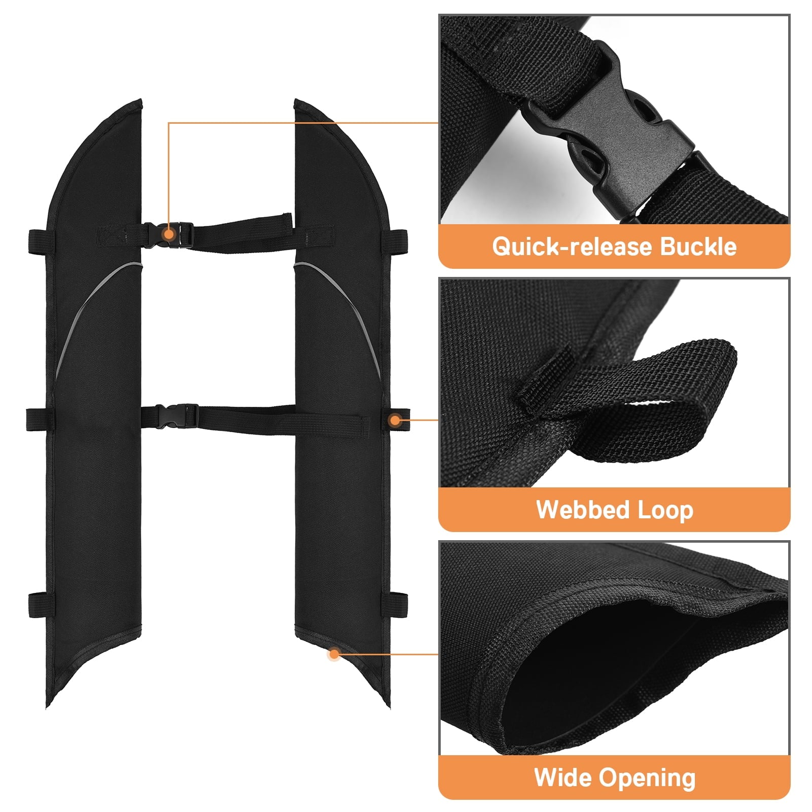 Kayak Deck Paddle Storage Tube Bag H92297