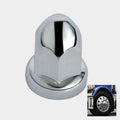 Chrome 33mm Lug Nut Covers, 60pcs with Removal Tool D284314