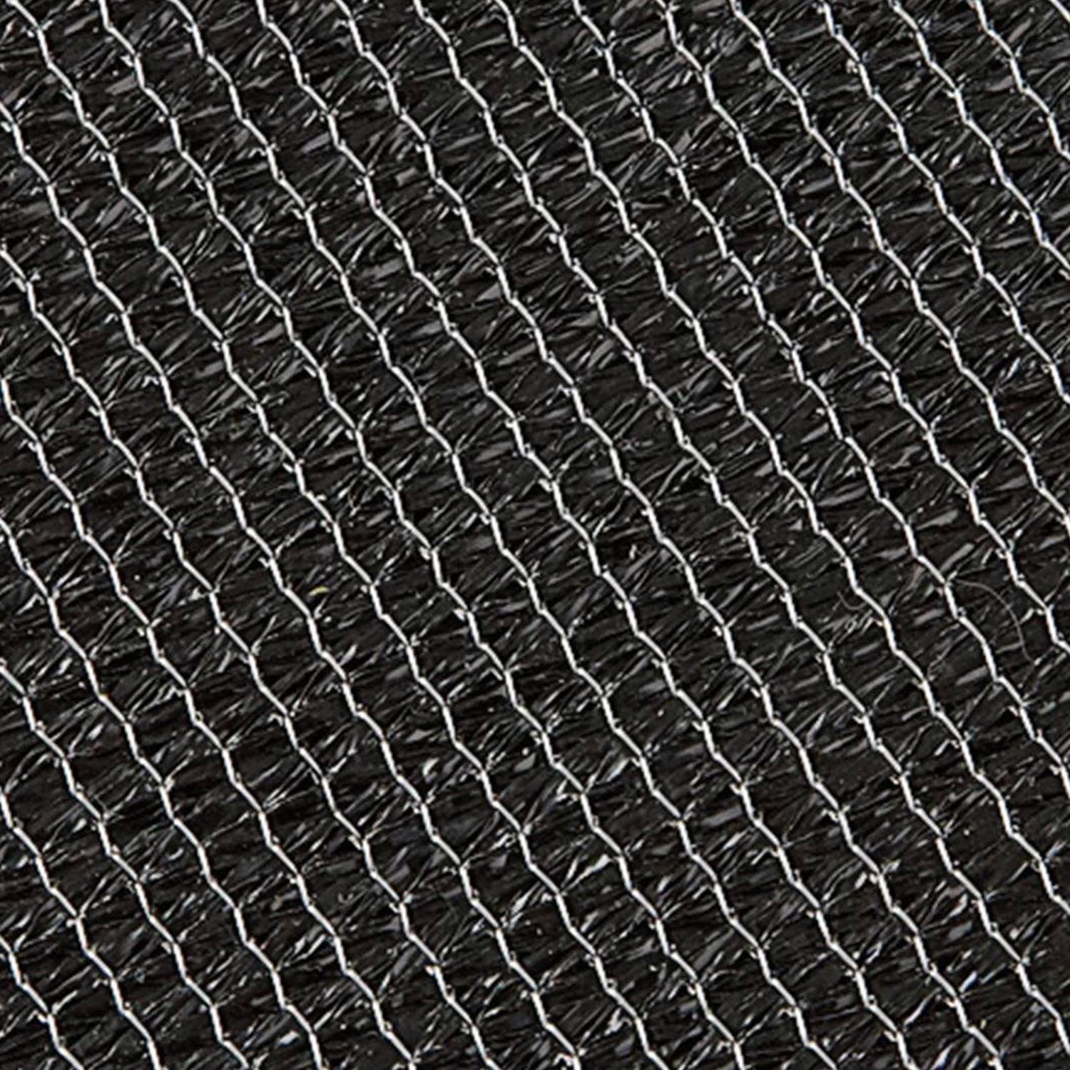 Black Polyethylene Roll Up Window Shade A807714