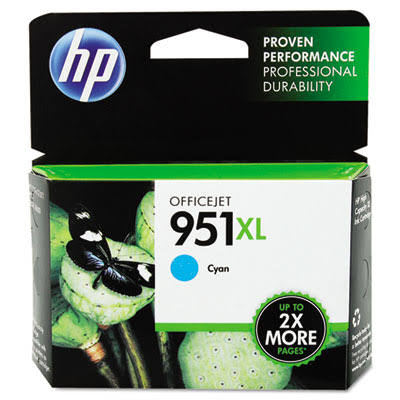 HP 951XL High Yield Cyan Original Ink Cartridge O7668