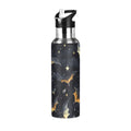 20 oz Insulated Stainless Steel Water Bottle with Straw Lid J265