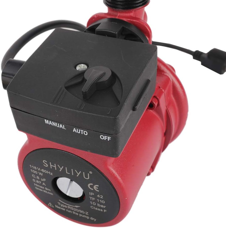 Water Pressure Booster Pump 115V 1 inch Outlet Cast Iron S68988