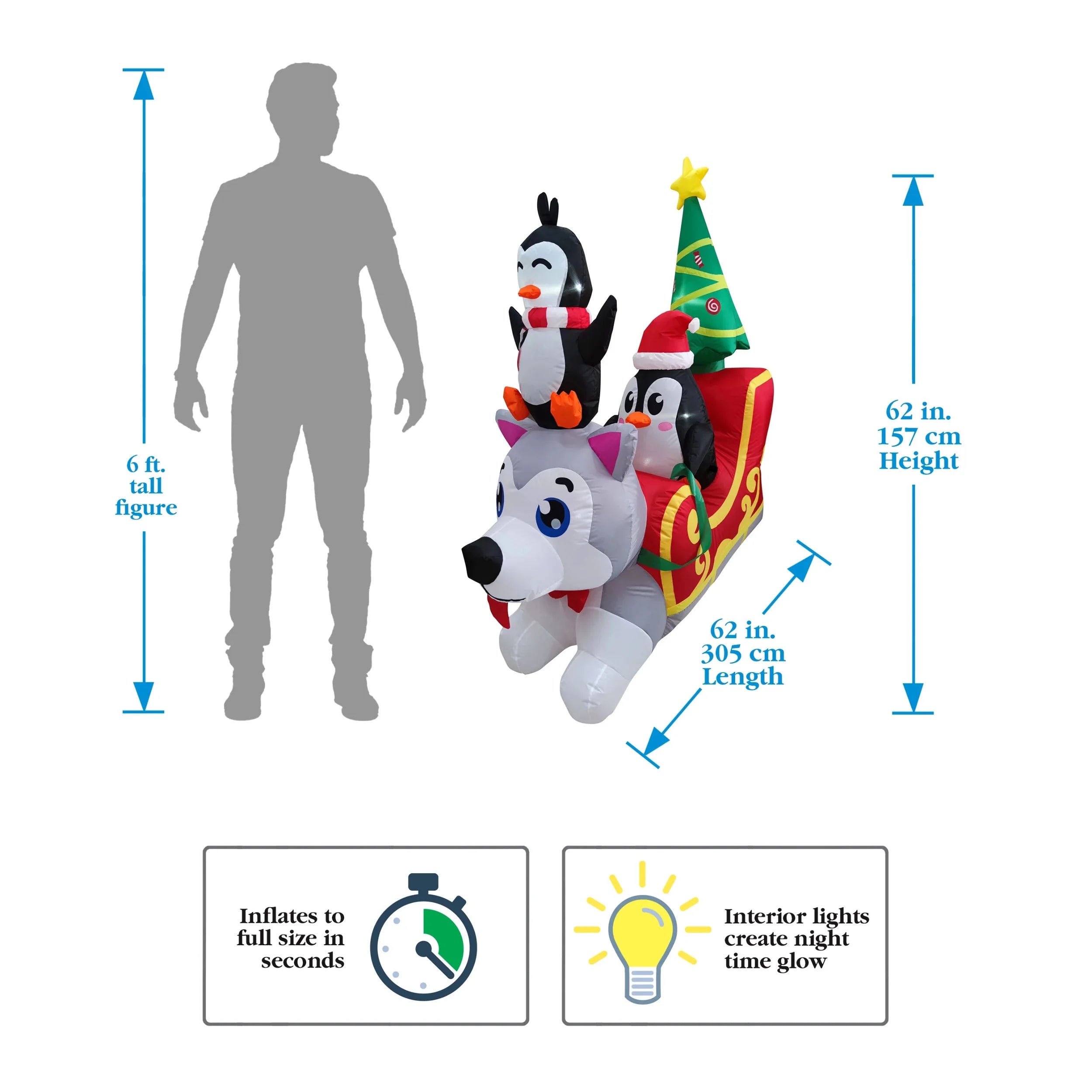 Christmas Inflatable L241