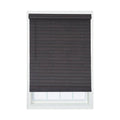 Walnut Faux Wood Cordless Room Darkening Horizontal Blinds N433