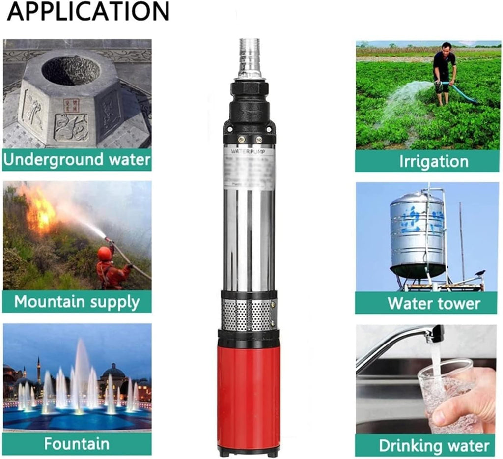 Stainless Steel Submersible Dirty Water Pump 300W 24V DC D232220