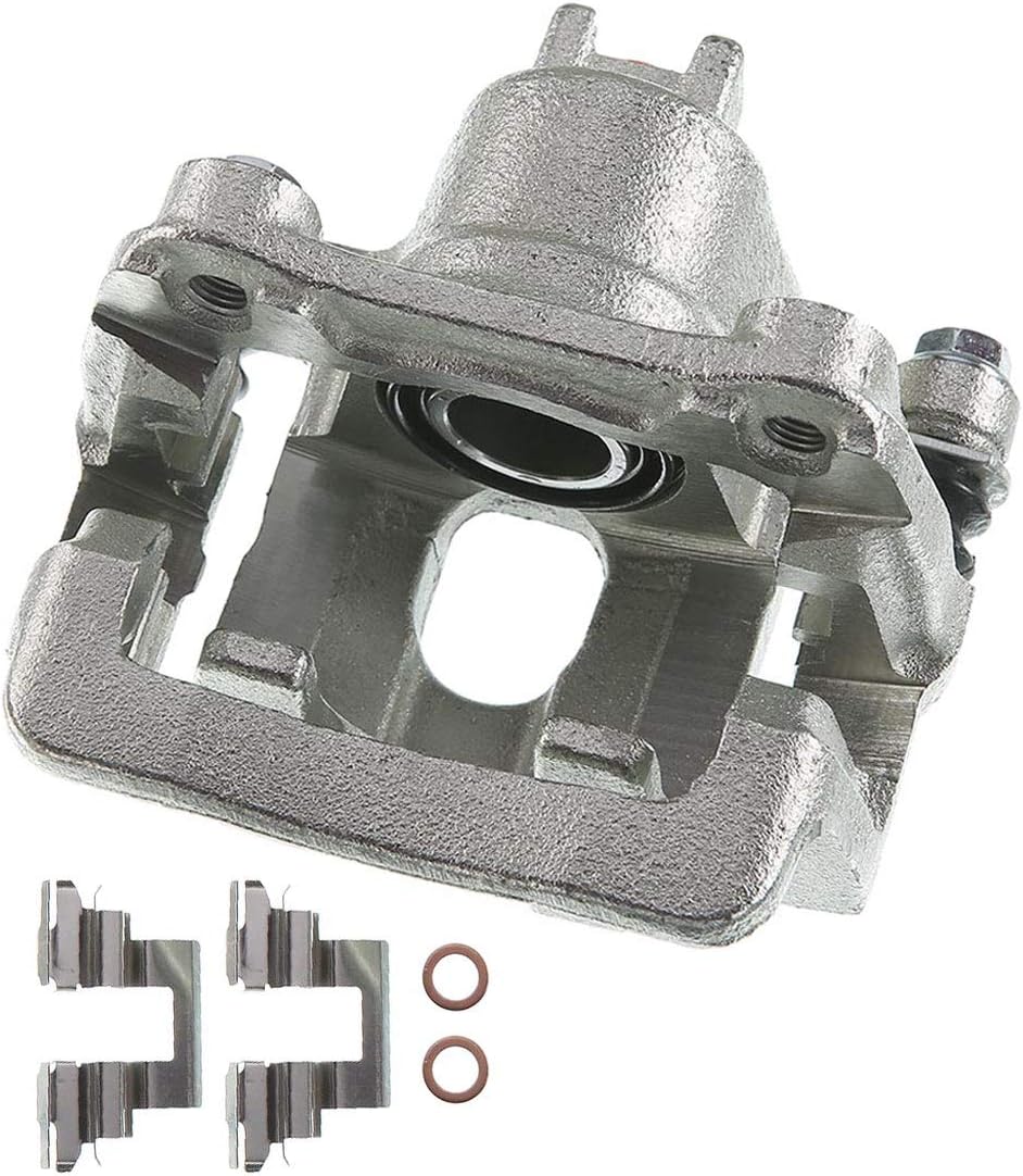 Disc Brake Caliper Assembly with Bracket Rear Left Driver Side Pack of 2 Y32277