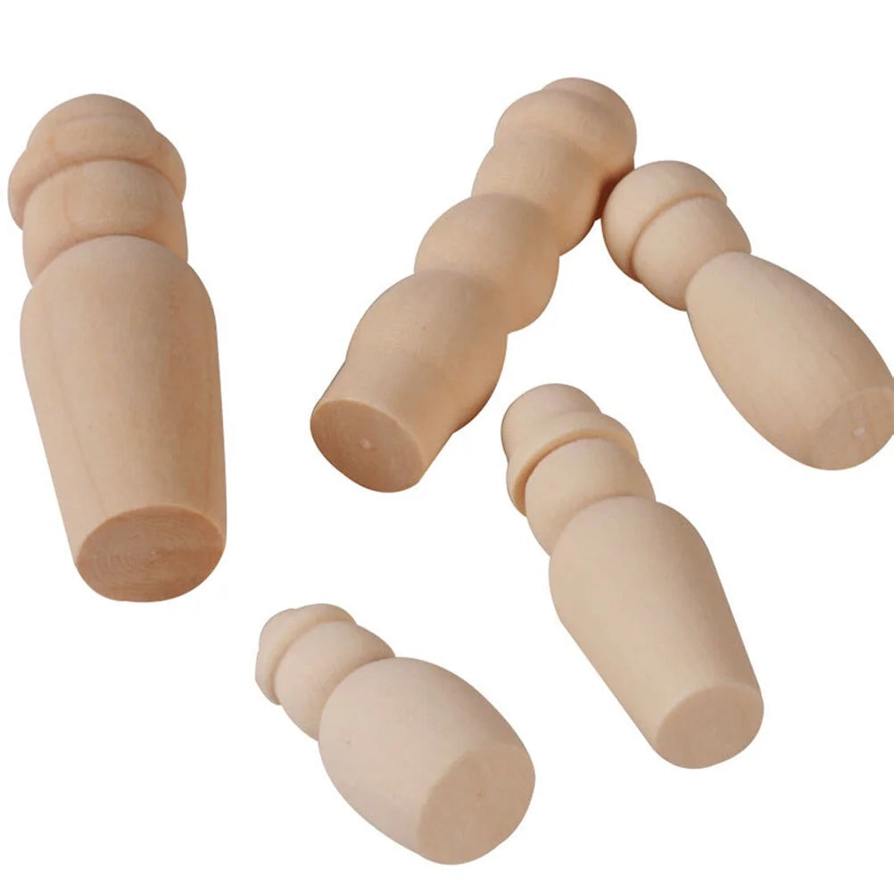 20 in 1 DIY Wooden Doll Bodies C324280