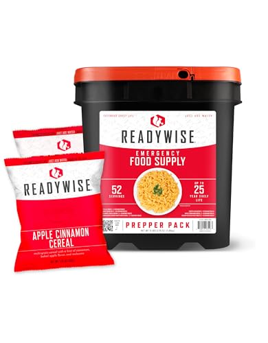 104 Servings Variety Pack Bucket Dehydrated Freeze Dried Food U141727