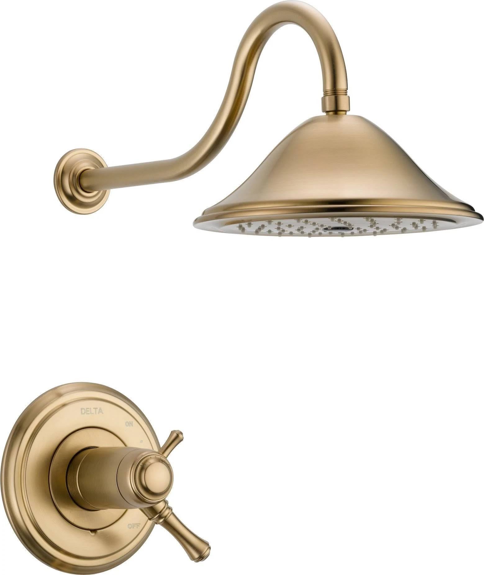 Champagne Bronze Shower Trim L377