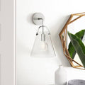 Polished Nickel Armed Sconce Q234