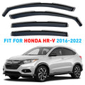 4 pcs Smoke Tinted In-channel Side Window Vent Visor Deflectors Rain Guards C222