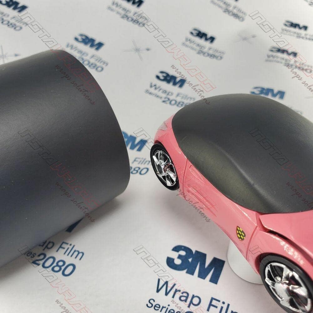 Matte Black 5ft x 3ft Car Wrap Vinyl Film Pack of 2 D56645