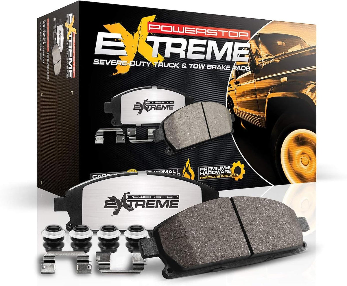 Front Z36 Truck and Tow Brake Pads Pack of 2 L169