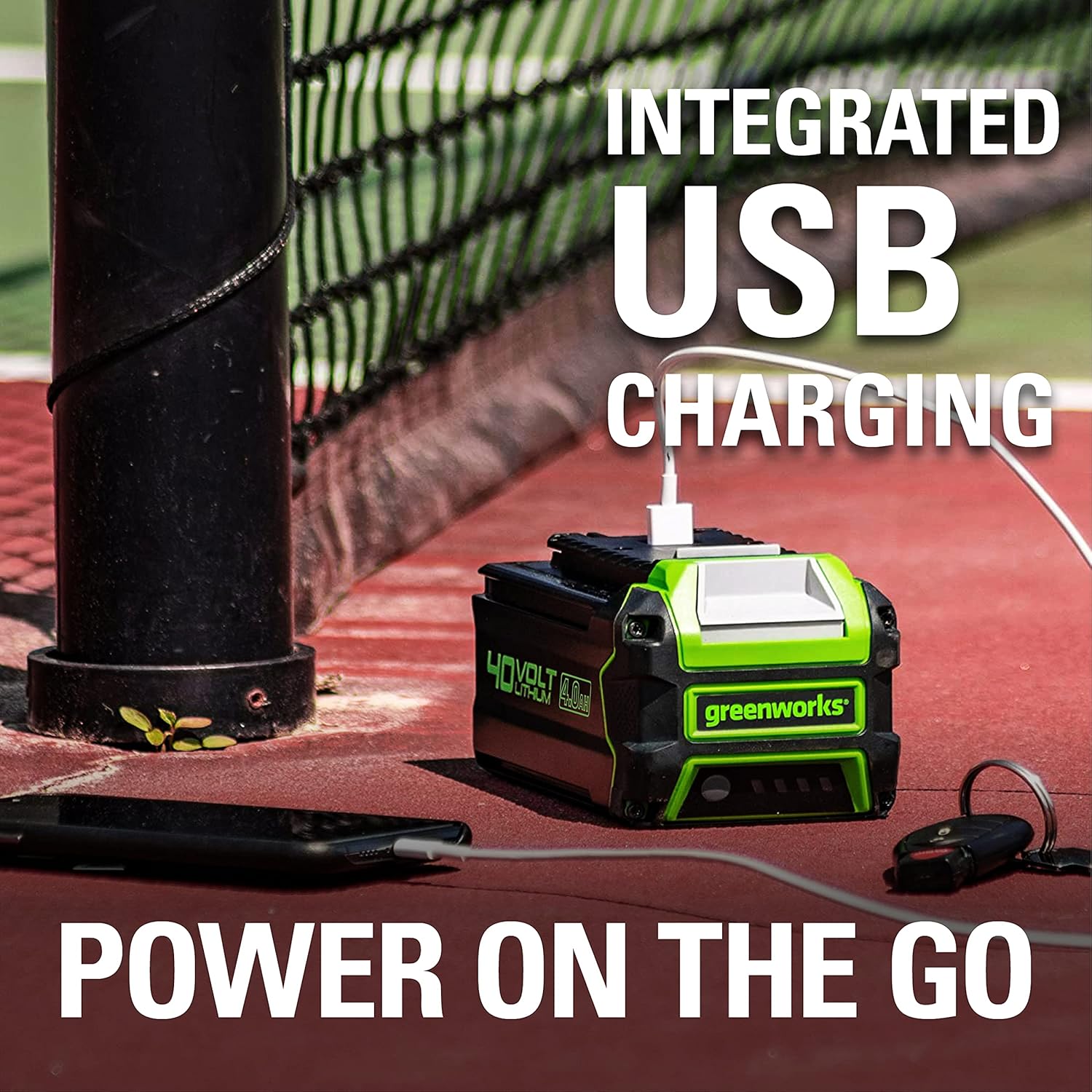 40V 4.0Ah USB Lithium-Ion Battery G1069