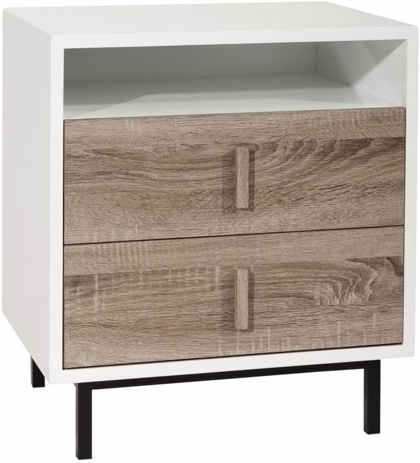 White/Oak Lacquer Cabinet U63579