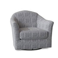 Navy Blue Swivel Barrel Chair C673