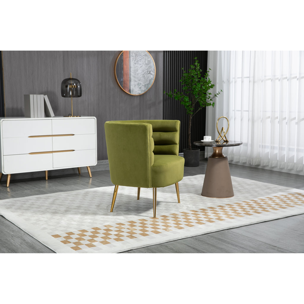 Accent Chair with Golden feet X10268