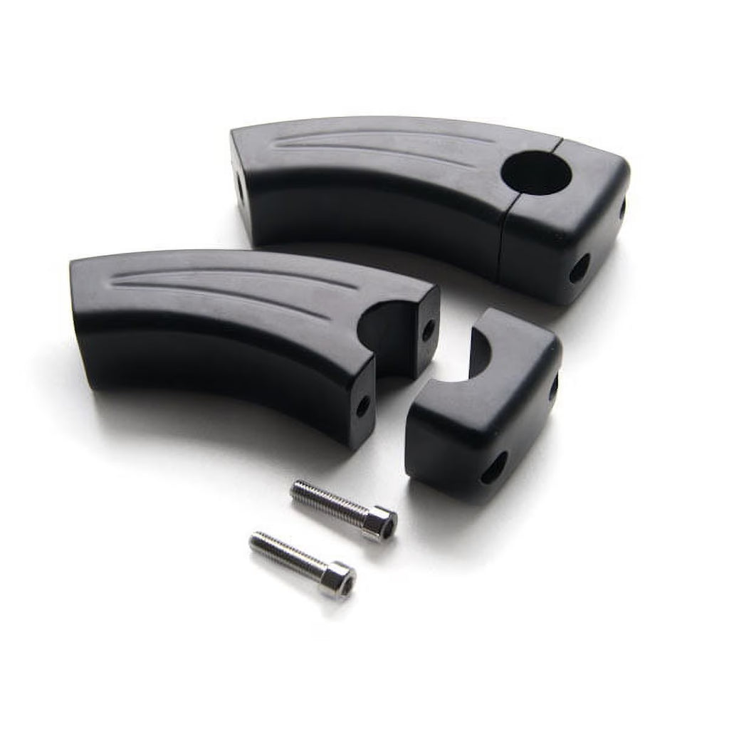 3.5" Black Bike Handlebar Pullback Risers 7/8" G72844