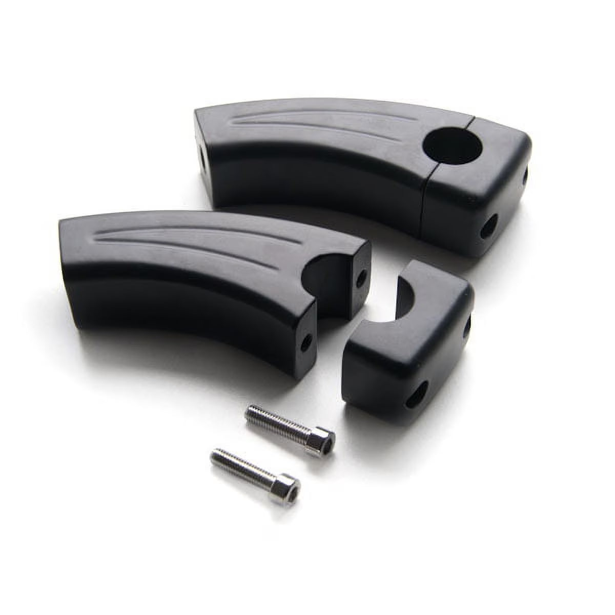 3.5" Black Bike Handlebar Pullback Risers 7/8" G72844