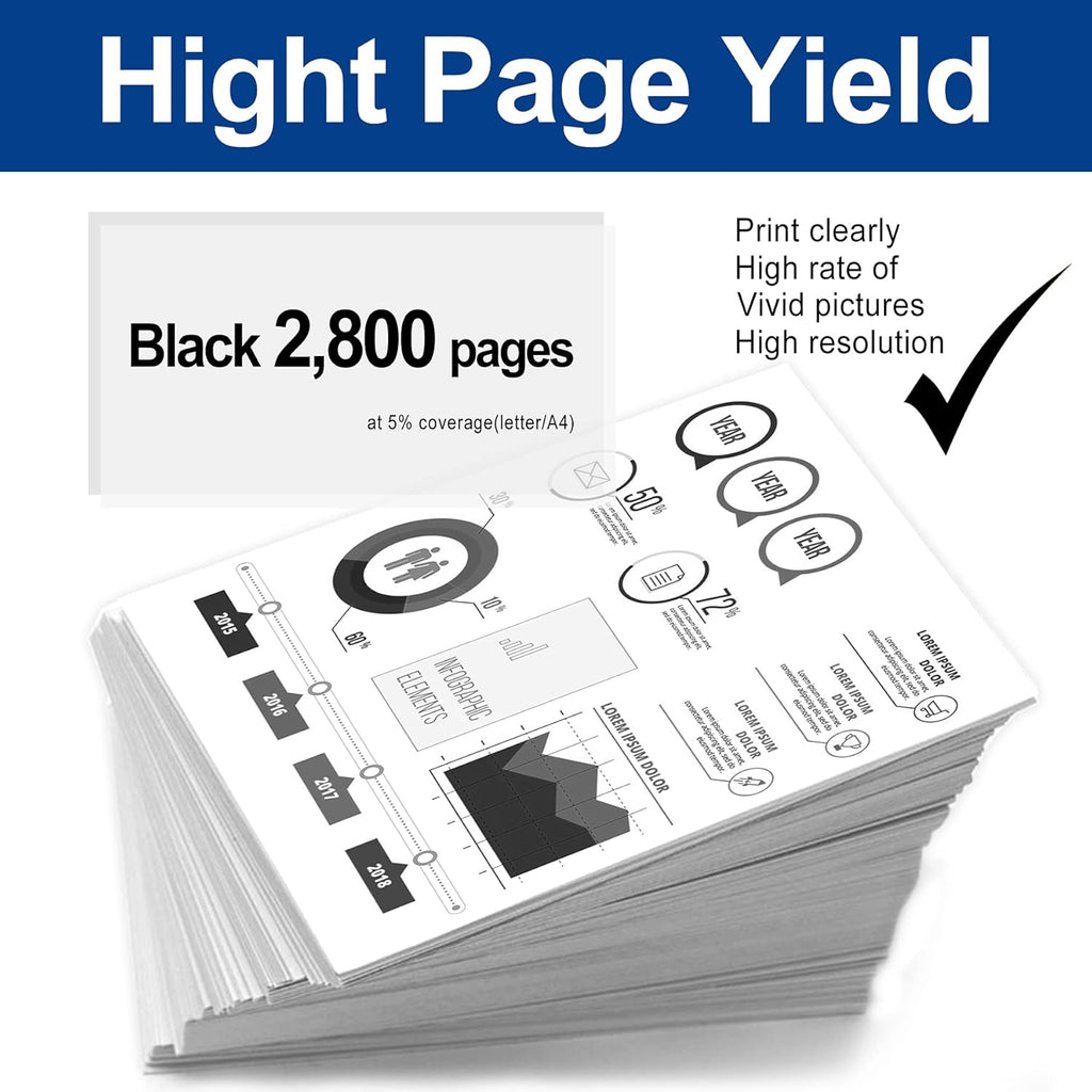 2 Black 410A Toner Cartridge Pack of 2 Y562222