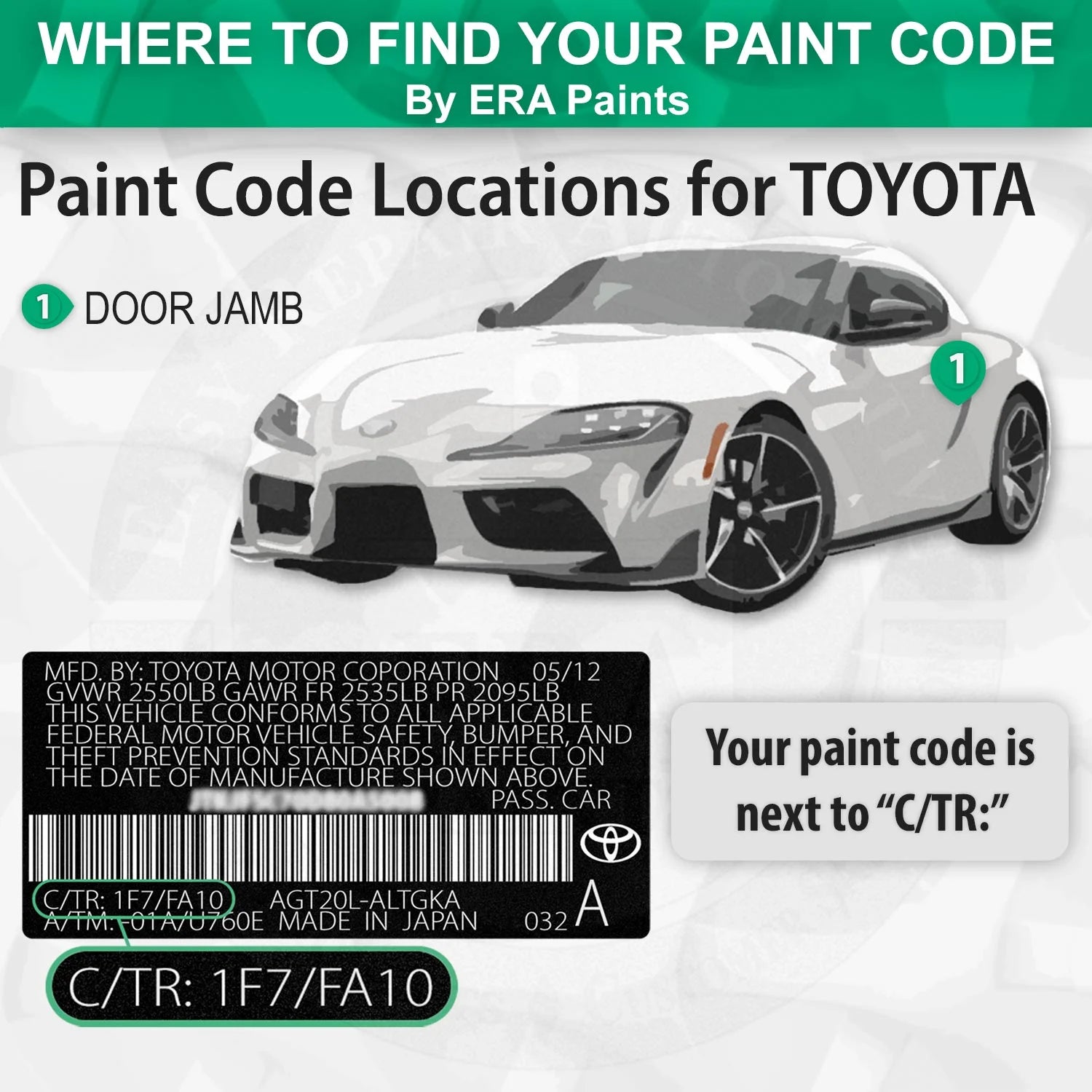 Blue Gray Metallic Automotive Touch Up Paint Spray Pro Kit M101