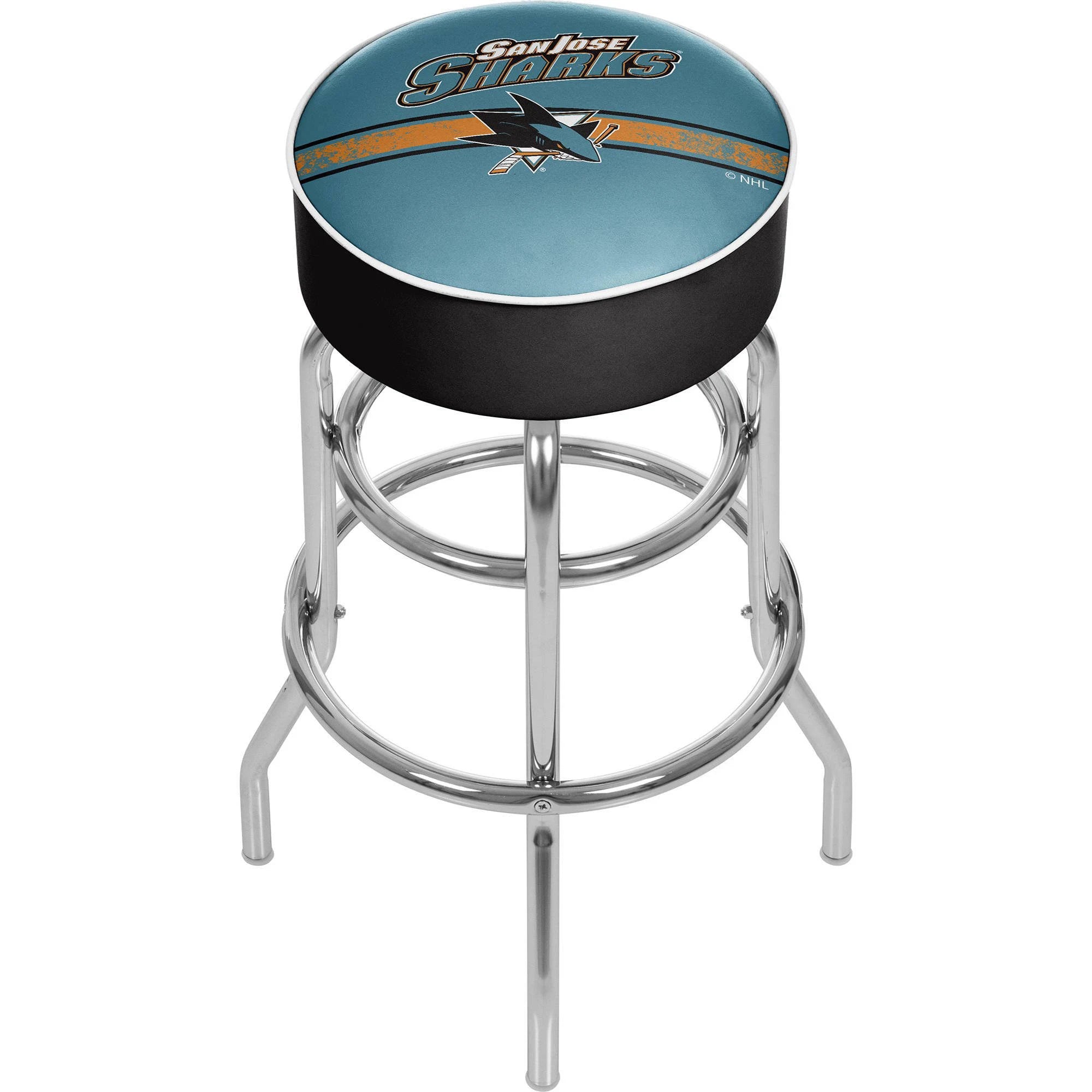 Chrome Bar Stool with Swivel F5742