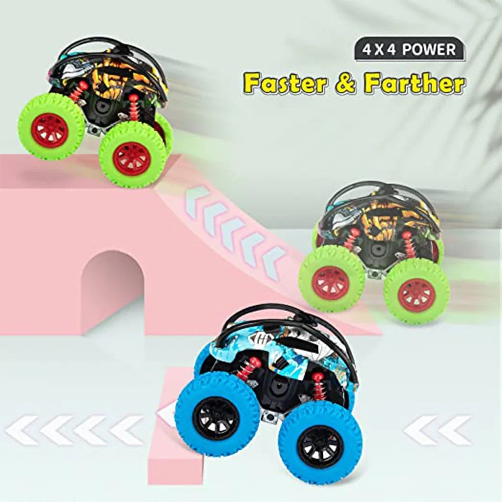 5 Pack Pull Back Cars for Kids Mini Vehicles Toy V4394