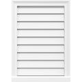 20x22W x 20x22H PVC Gable Vent B843162