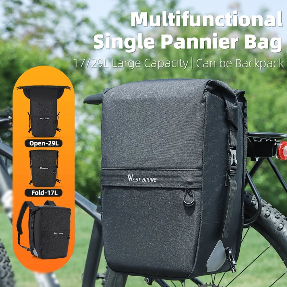 Expandable Bike Rear Storage Bag O308760