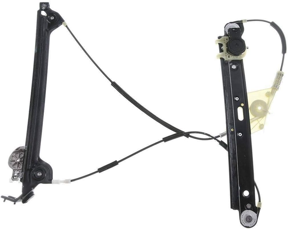 Front Driver Side Power Window Regulator without Motor Compatible with BMW E82 E88 128i 135i 2008-2013 Pack of 2 X59807