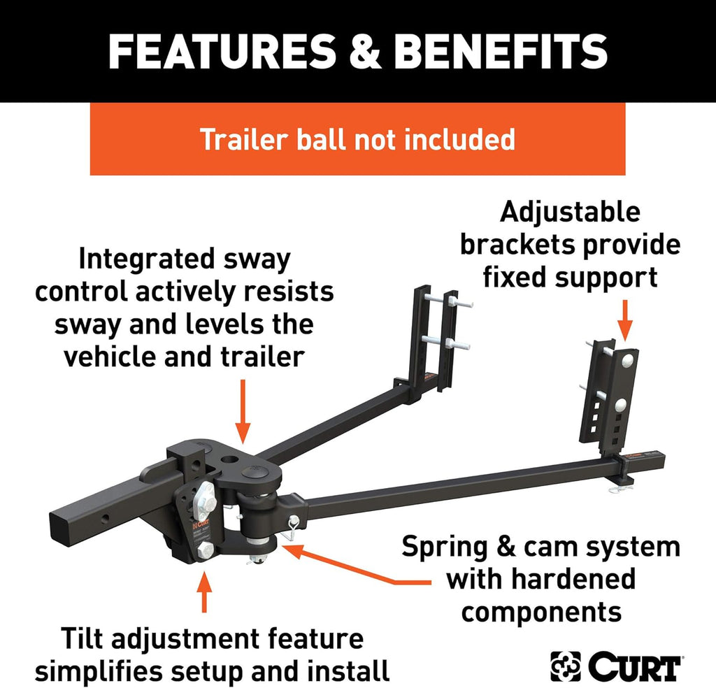 Weight Distribution Hitch with Sway Control T993892