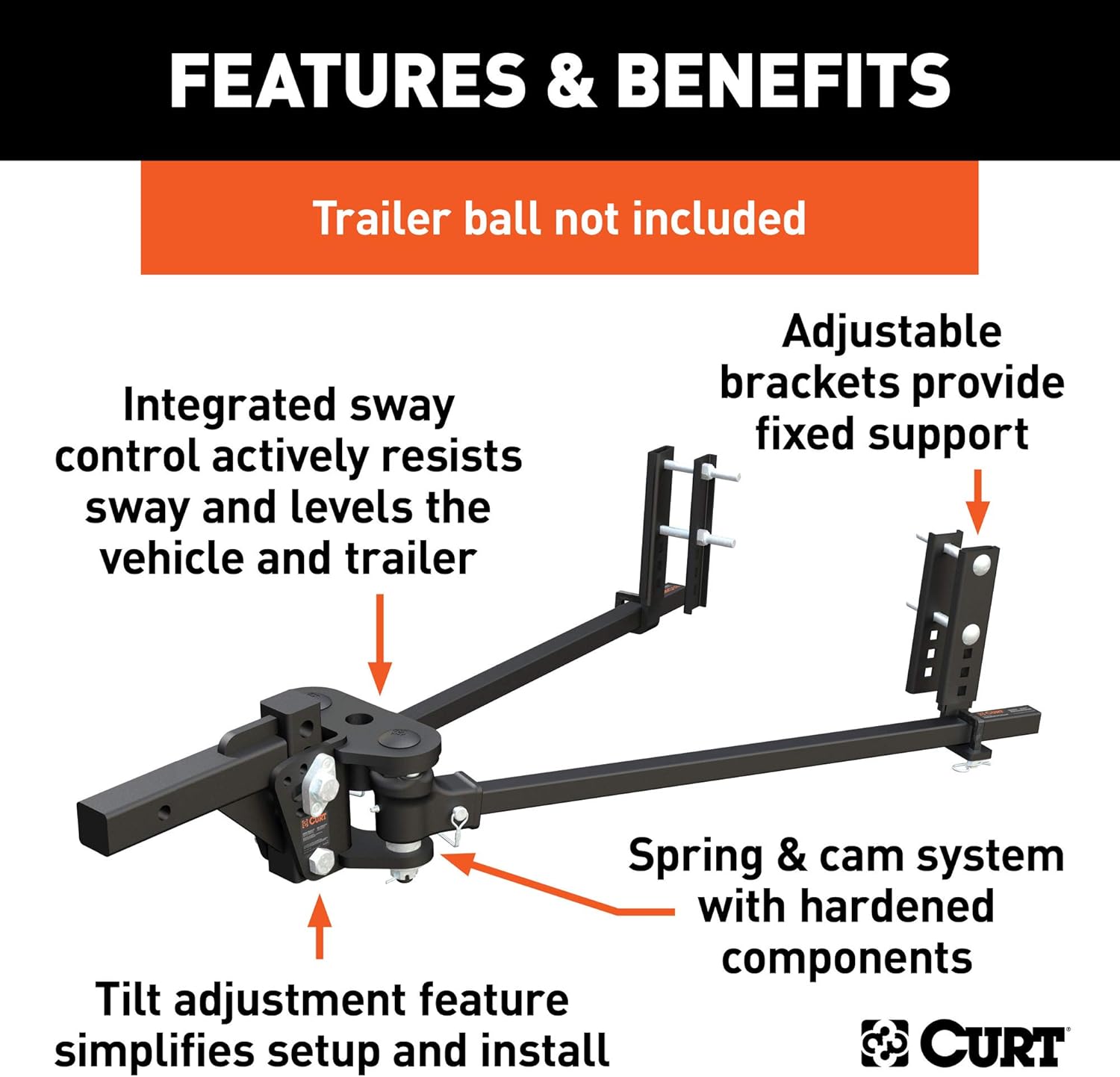Weight Distribution Hitch with Sway Control T993892