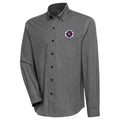 Men's Red Long Sleeve Button-Down Shirt K765