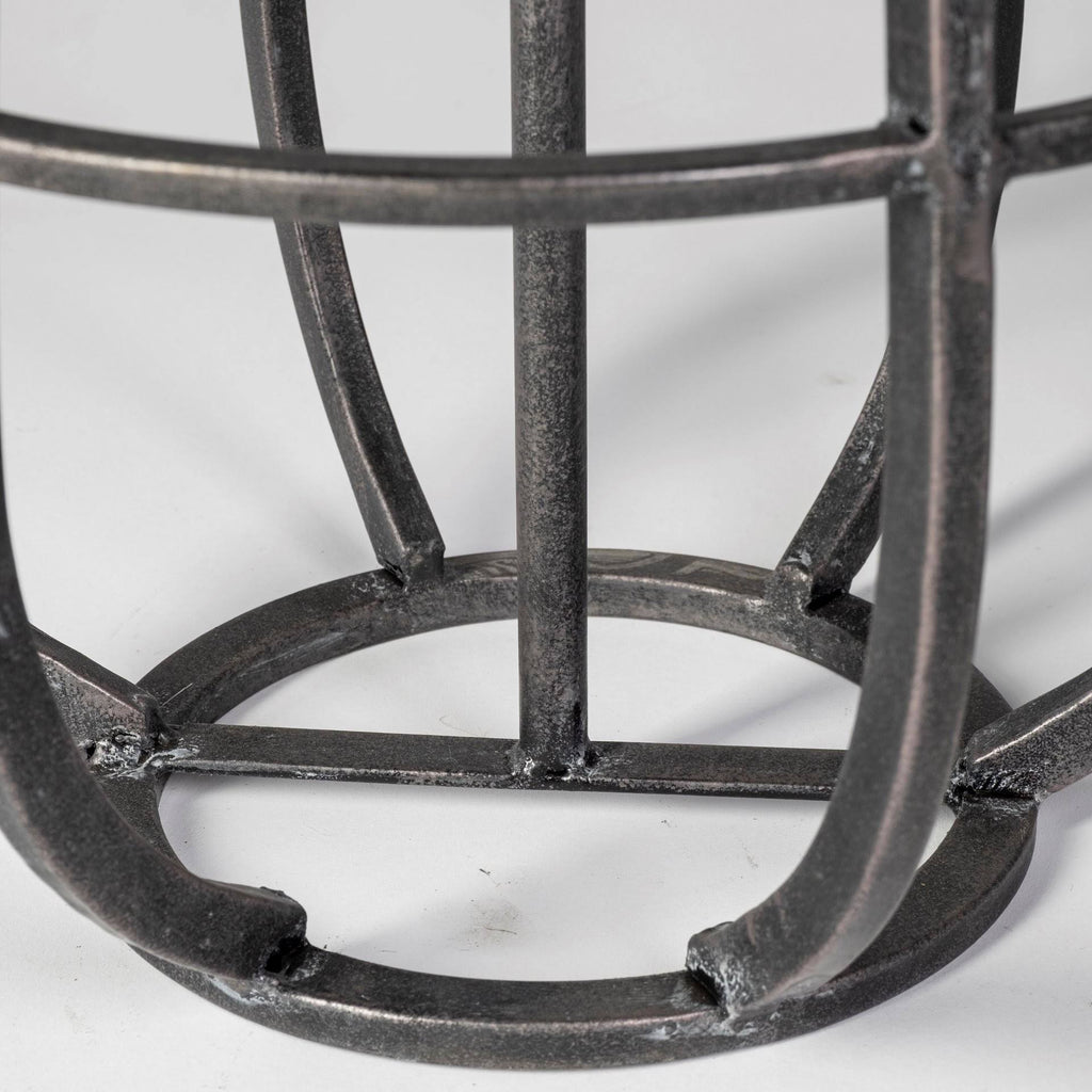 Black Metal Candle Holder Lantern C799