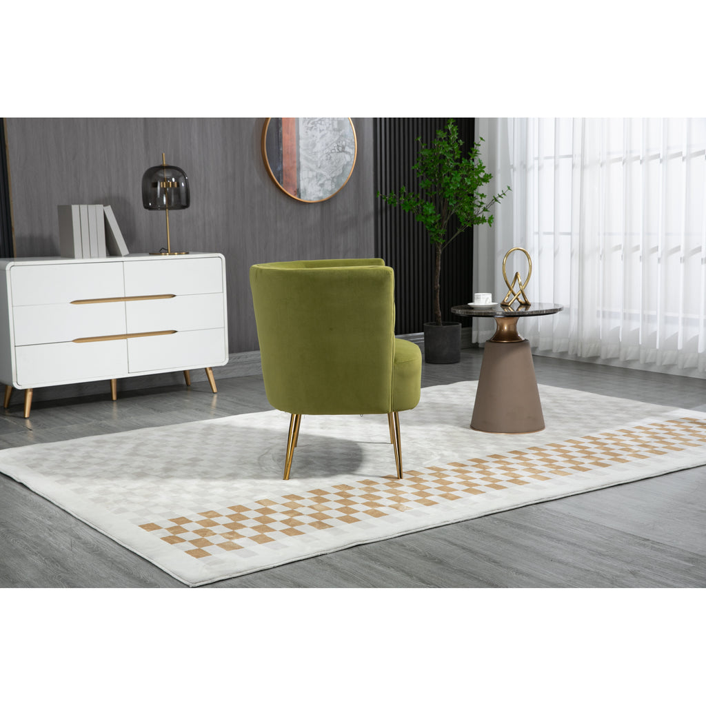 Accent Chair with Golden feet X10268