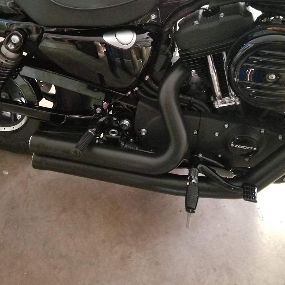 Passenger Pillion Seat with Passenger Footpeg Mount Kit for Sportster Iron 883 XL883N Models X46717