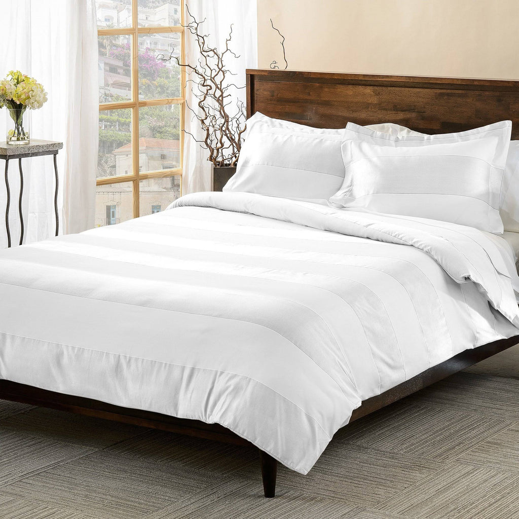 Cotton Rich Duvet Cover Set, Full/Queen O98908
